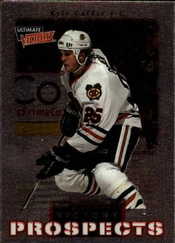 #95 Kyle Calder - Chicago Blackhawks - 1999-00 Upper Deck Ultimate Victory Hockey