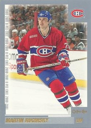 #95 Martin Rucinsky - Montreal Canadiens - 2000-01 O-Pee-Chee Hockey