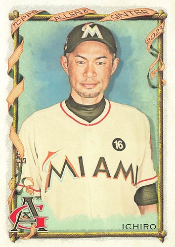 #95 Ichiro - Miami Marlins - 2023 Topps Allen & Ginter Baseball