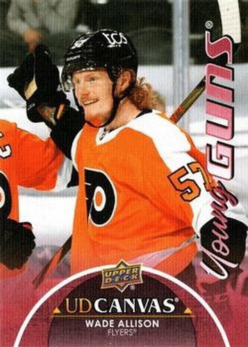 #C95 Wade Allison - Philadelphia Flyers - 2021-22 Upper Deck - UD Canvas Hockey