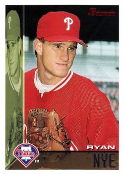 #95 Ryan Nye - Philadelphia Phillies - 1995 Bowman Baseball
