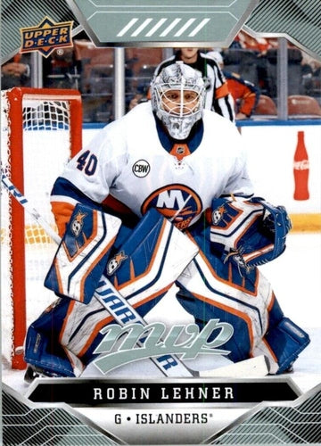 #95 Robin Lehner - New York Islanders - 2019-20 Upper Deck MVP Hockey