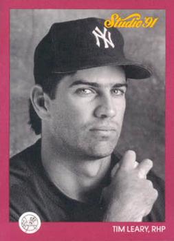 #95 Tim Leary - New York Yankees - 1991 Studio Baseball