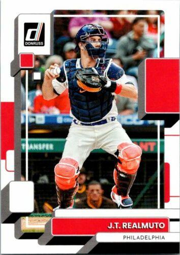 #95 J.T. Realmuto - Philadelphia Phillies - 2022 Donruss Baseball