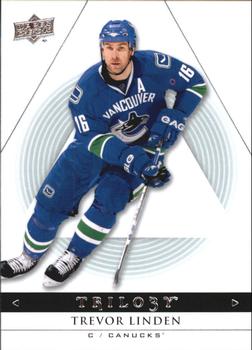 #95 Trevor Linden - Vancouver Canucks - 2013-14 Upper Deck Trilogy Hockey