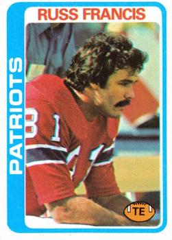#95 Russ Francis - New England Patriots - 1978 Topps Football