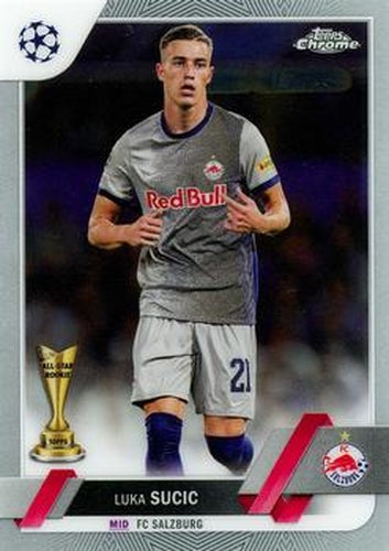 #95 Luka Sucic - FC Red Bull Salzburg - 2022-23 Topps Chrome UEFA Club Competitions Soccer