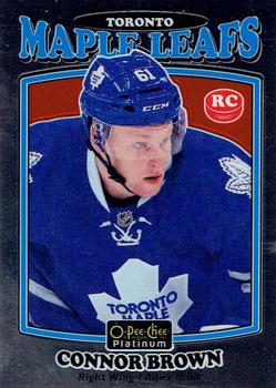 #R-95 Connor Brown - Toronto Maple Leafs - 2016-17 O-Pee-Chee Platinum - Retro Hockey