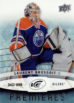 #95 Laurent Brossoit - Edmonton Oilers - 2014-15 Upper Deck Ice Hockey