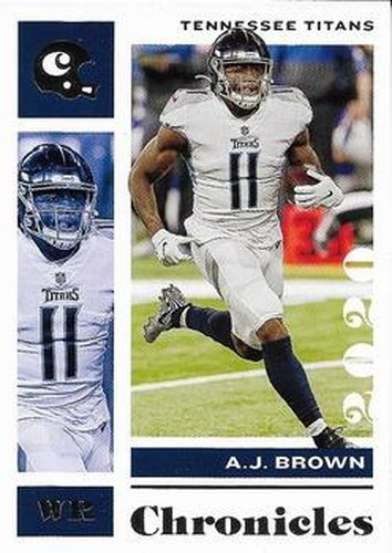 #95 A.J. Brown - Tennessee Titans - 2020 Panini Chronicles Football