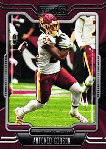 #95 Antonio Gibson - Washington Football Team - 2021 Panini Playbook Football