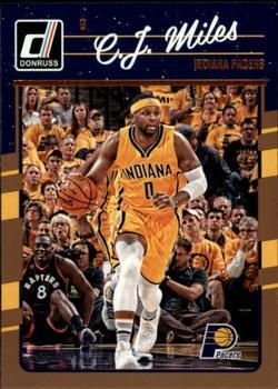 #95 C.J. Miles - Indiana Pacers - 2016-17 Donruss Basketball