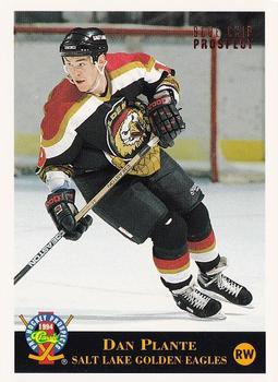 #95 Dan Plante - Salt Lake Golden Eagles - 1994 Classic Pro Hockey Prospects Hockey