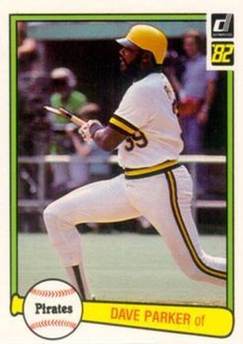 #95 Dave Parker - Pittsburgh Pirates - 1982 Donruss Baseball
