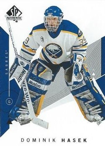 #95 Dominik Hasek - Buffalo Sabres - 2018-19 SP Authentic Hockey