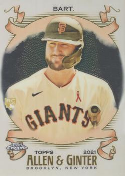 #95 Joey Bart - San Francisco Giants - 2021 Topps Allen & Ginter Chrome Baseball