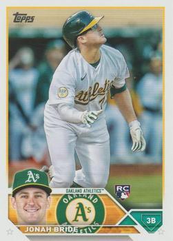 #95 Jonah Bride - Oakland Athletics - 2023 Topps Baseball