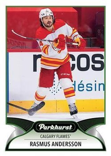 #95 Rasmus Andersson - Calgary Flames - 2021-22 Parkhurst Hockey