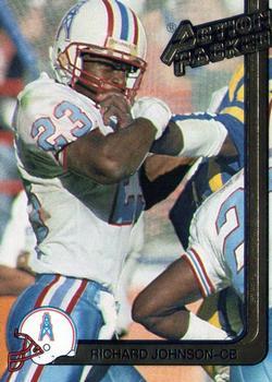 #95 Richard Johnson - Houston Oilers - 1991 Action Packed Football