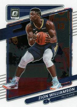 #95 Zion Williamson - New Orleans Pelicans - 2021-22 Donruss Optic Basketball