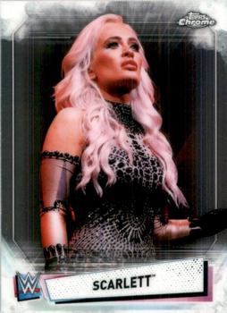 #95 Scarlett - 2021 Topps WWE Chrome Wrestling