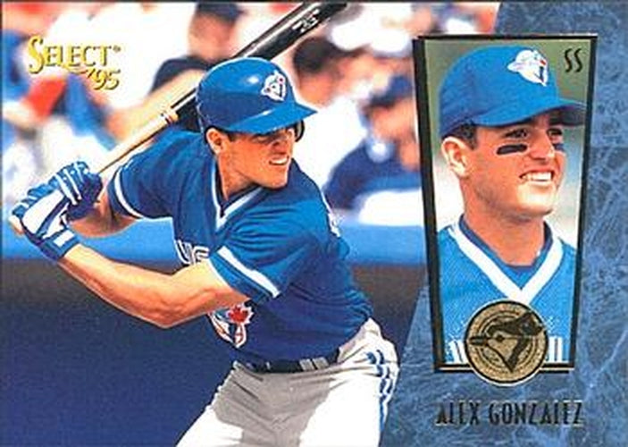 #95 Alex Gonzalez - Toronto Blue Jays - 1995 Select Baseball