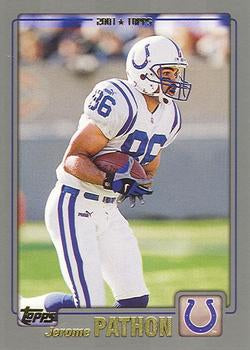 #95 Jerome Pathon - Indianapolis Colts - 2001 Topps Football