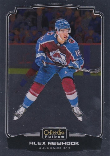 #95 Alex Newhook - Colorado Avalanche - 2022-23 O-Pee-Chee Platinum Hockey