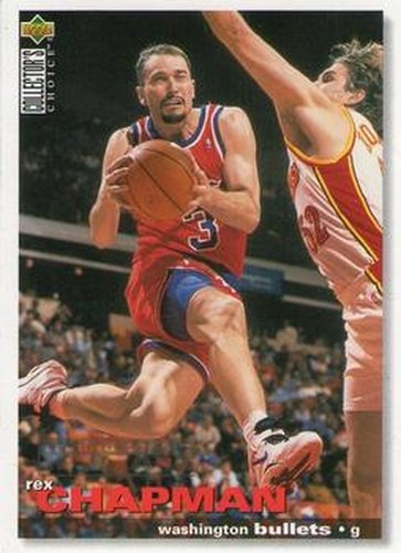 #95 Rex Chapman - Miami Heat - 1995-96 Collector's Choice Basketball