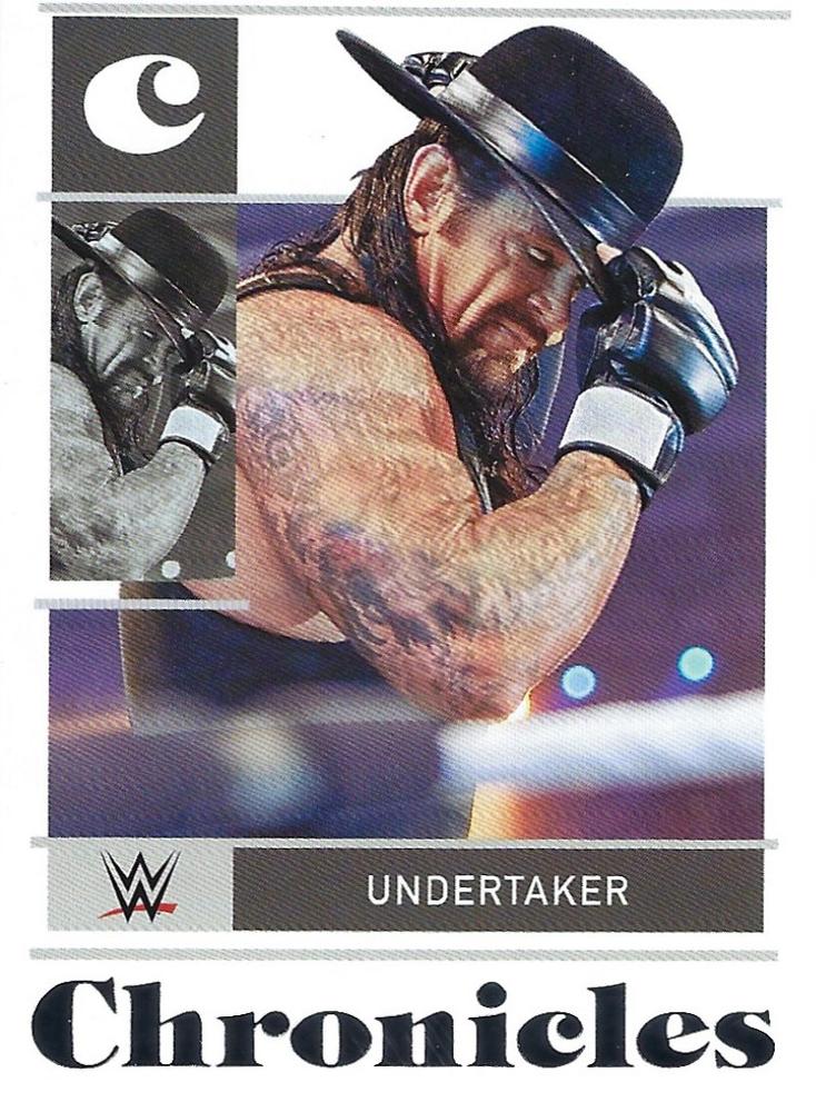 #95 Undertaker - 2022 Panini Chronicles WWE Wrestling
