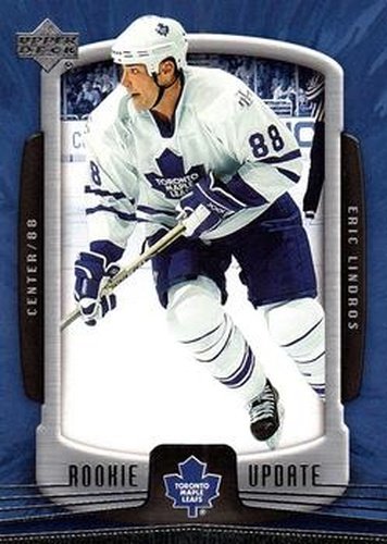 #95 Eric Lindros - Toronto Maple Leafs - 2005-06 Upper Deck Rookie Update Hockey