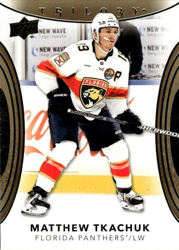 #95 Matthew Tkachuk - Florida Panthers - 2022-23 Upper Deck Trilogy Hockey