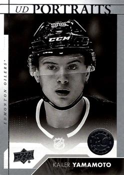 #P-95 Kailer Yamamoto - Edmonton Oilers - 2017-18 Upper Deck - UD Portraits Hockey