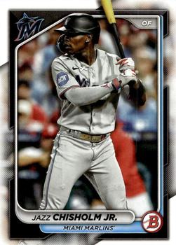 #95 Jazz Chisholm Jr. - Miami Marlins - 2024 Bowman Baseball