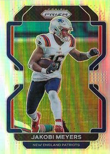 #95 Jakobi Meyers - New England Patriots - 2021 Panini Prizm - Silver Football