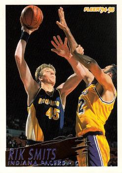 #95 Rik Smits - Indiana Pacers - 1994-95 Fleer Basketball