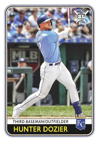 #96 Hunter Dozier - Kansas City Royals - 2020 Topps Big League Baseball