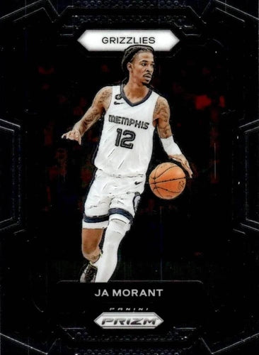 #96 Ja Morant - Memphis Grizzlies - 2023-24 Panini Prizm Basketball