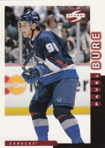#96 Pavel Bure - Vancouver Canucks - 1997-98 Score Hockey