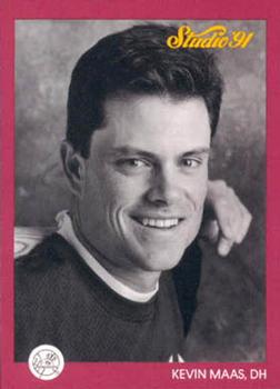 #96 Kevin Maas - New York Yankees - 1991 Studio Baseball