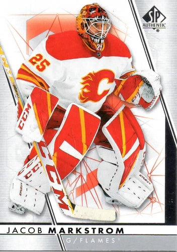 #96 Jacob Markstrom - Calgary Flames - 2022-23 SP Authentic Hockey