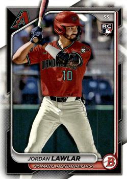 #96 Jordan Lawlar - Arizona Diamondbacks - 2024 Bowman Baseball