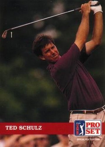 #96 Ted Schulz - 1992 Pro Set PGA Tour Golf