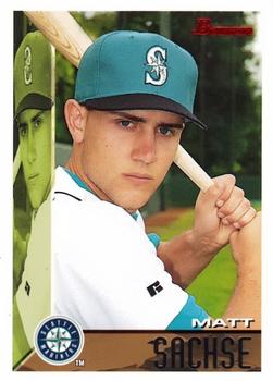#96 Matt Sachse - Seattle Mariners - 1995 Bowman Baseball