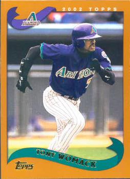 #96 Tony Womack - Arizona Diamondbacks - 2002 Topps Baseball