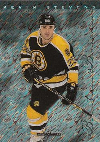 #96 Kevin Stevens - Boston Bruins - 1995-96 Leaf Limited Hockey