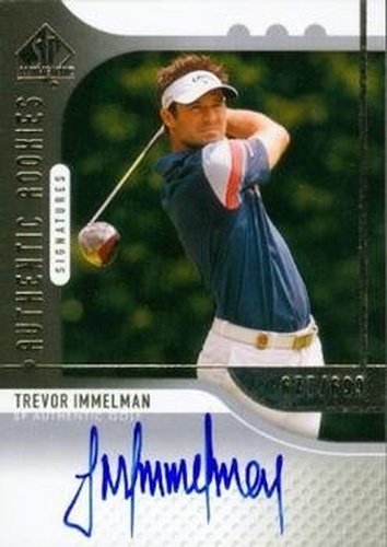 #96 Trevor Immelman - 2012 SP Authentic Golf