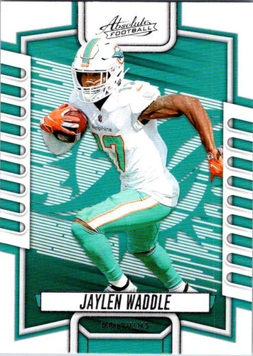 #96 Jaylen Waddle - Miami Dolphins - 2023 Panini Absolute Football