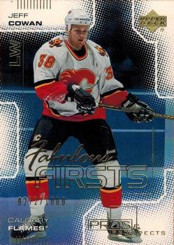 #96 Jeff Cowan - Calgary Flames - 2000-01 Upper Deck Pros & Prospects Hockey