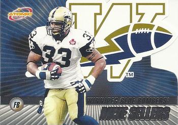 #96 Mike Sellers - Winnipeg Blue Bombers - 2003 Pacific Atomic CFL Football